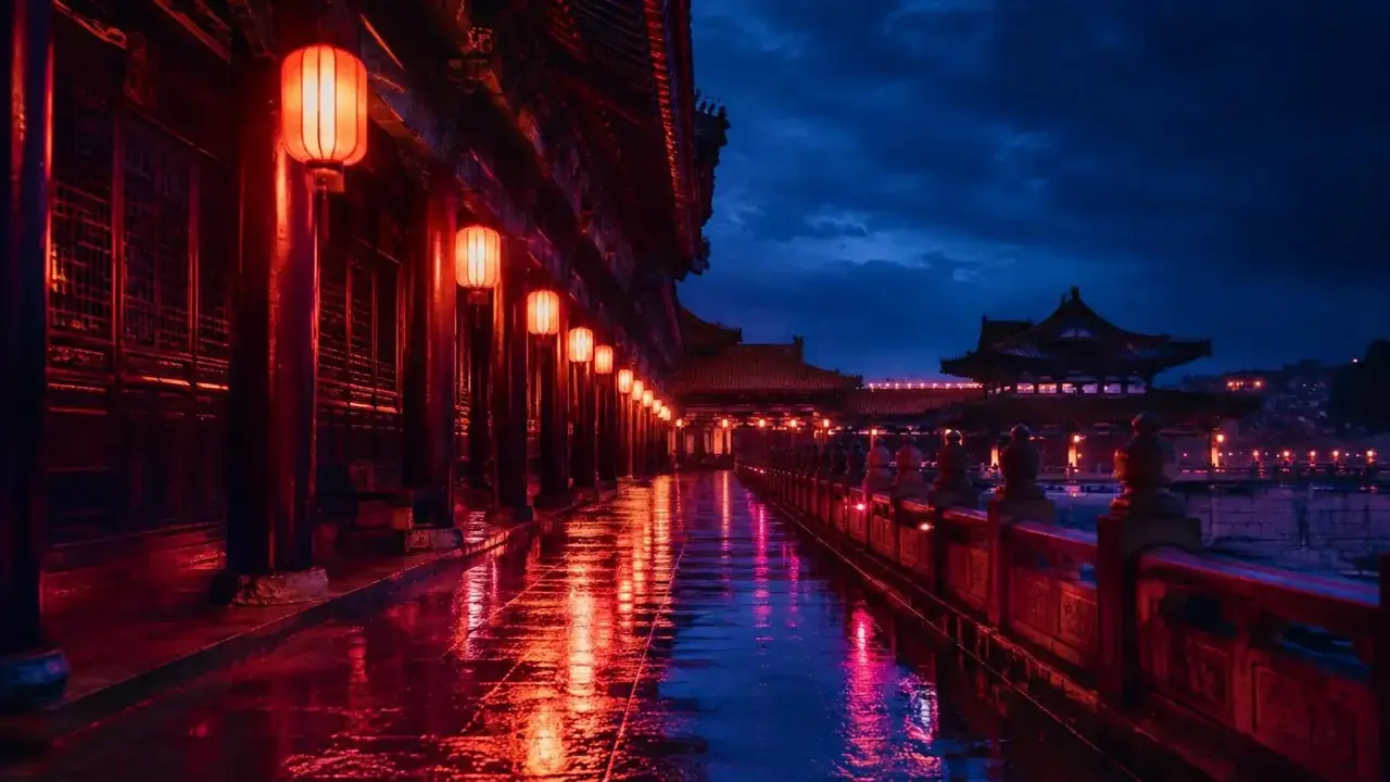 《重生九十九次,我是反派》热播海报氛围图