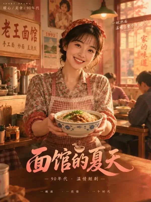 《影后家的饭桌上》家庭喜剧短剧海报